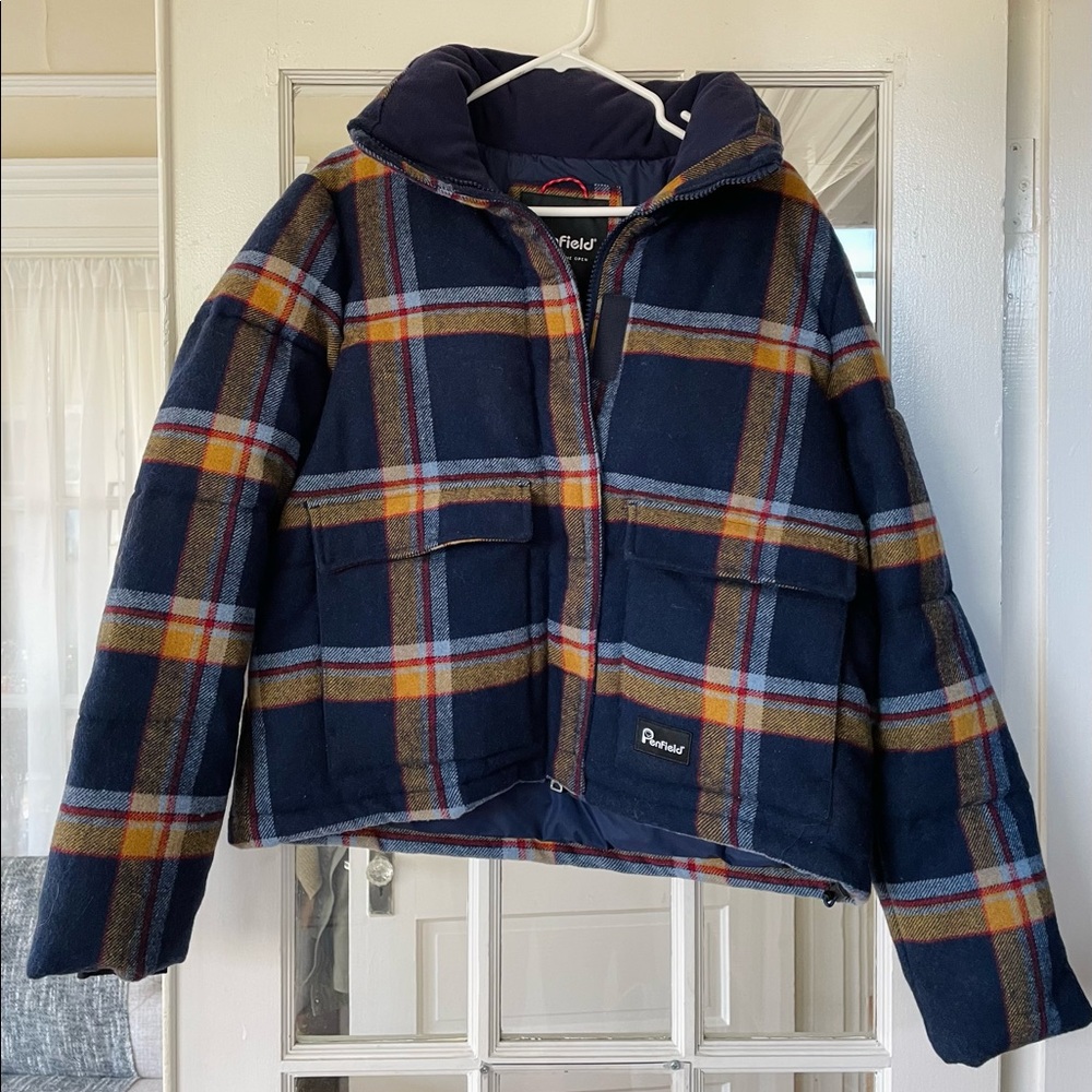 Penfield Plaid Flannel Wyeford Puffer Jacket Medium